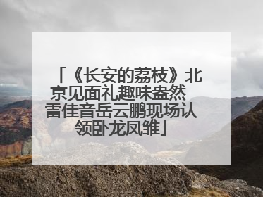 《长安的荔枝》北京见面礼趣味盎然 雷佳音岳云鹏现场认领卧龙凤雏