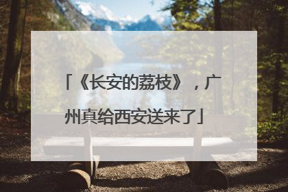 《长安的荔枝》，广州真给西安送来了