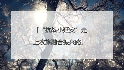 “抗战小延安”走上农旅融合振兴路