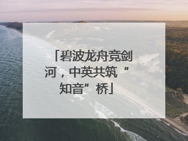 碧波龙舟竞剑河，中英共筑“知音”桥