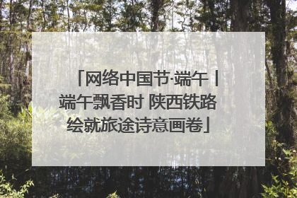 网络中国节·端午丨端午飘香时 陕西铁路绘就旅途诗意画卷