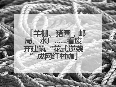 羊棚、猪圈，邮局、水厂……看废弃建筑“花式逆袭”成网红村咖
