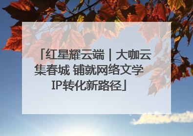 红星耀云端｜大咖云集春城 铺就网络文学IP转化新路径