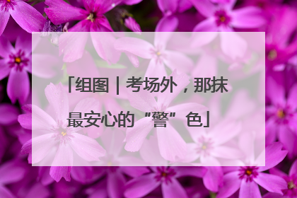 组图｜考场外，那抹最安心的“警”色