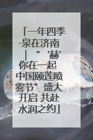 一年四季·泉在济南｜“‘赫’你在一起 中国颐莲喷雾节”盛大开启 共赴水润之约