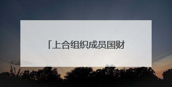 上合组织成员国财长和央行行长会议支持深化财金合作