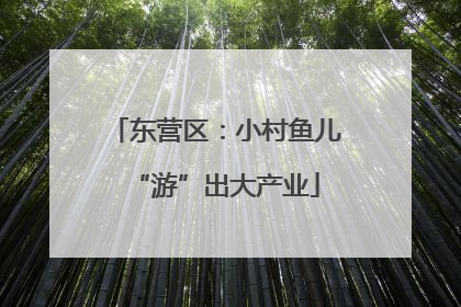 东营区：小村鱼儿“游”出大产业