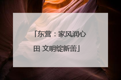 东营：家风润心田 文明绽新蕾