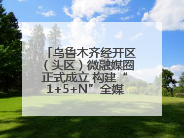 乌鲁木齐经开区（头区）微融媒圈正式成立 构建“1+5+N”全媒体传播新格局