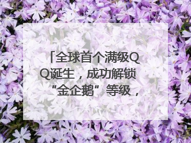 全球首个满级QQ诞生，成功解锁“金企鹅”等级，腾讯高管回应