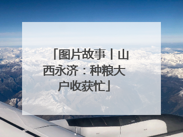 图片故事丨山西永济：种粮大户收获忙