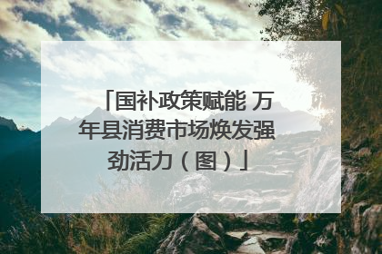 国补政策赋能 万年县消费市场焕发强劲活力（图）