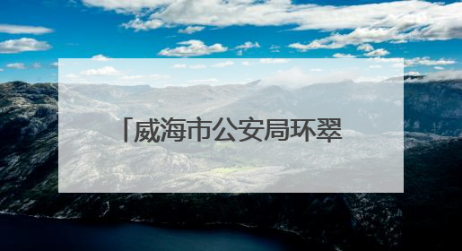 威海市公安局环翠分局“三全措施”积极应对二代身份证集中换领高峰
