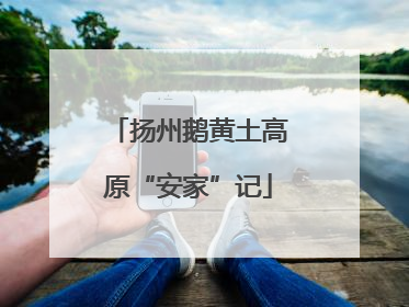 扬州鹅黄土高原“安家”记