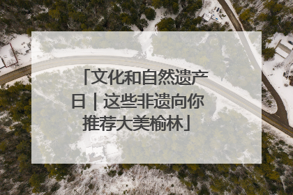 文化和自然遗产日｜这些非遗向你推荐大美榆林