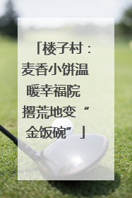 楼子村：麦香小饼温暖幸福院 撂荒地变“金饭碗”