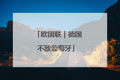欧国联｜德国不敌葡萄牙