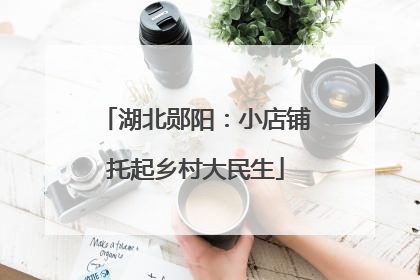 湖北郧阳：小店铺托起乡村大民生