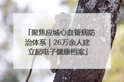 聚焦应城心血管病防治体系｜26万余人建立起电子健康档案