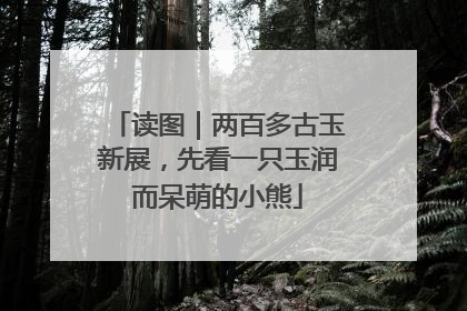 读图｜两百多古玉新展，先看一只玉润而呆萌的小熊