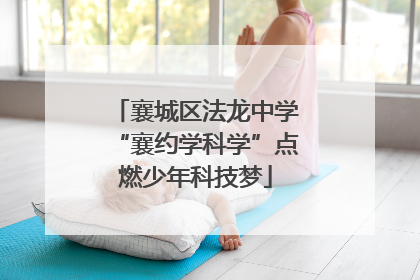 襄城区法龙中学“襄约学科学”点燃少年科技梦