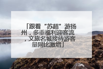 跟着“苏超”游扬州，多重福利迎客流，文旅名城接待游客量同比激增