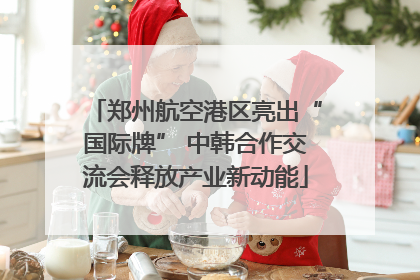 郑州航空港区亮出“国际牌” 中韩合作交流会释放产业新动能