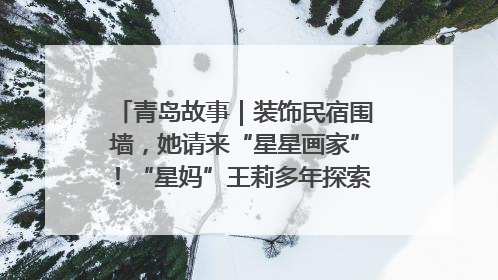 青岛故事｜装饰民宿围墙，她请来“星星画家”！“星妈”王莉多年探索孤独症融合教育，把民宿打造成特殊儿童活动站