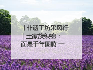 非遗工坊采风行｜土家族织锦：一面是千年图腾 一面是幸福画卷