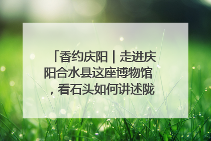 香约庆阳｜走进庆阳合水县这座博物馆，看石头如何讲述陇东千年历史
