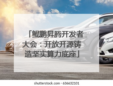 鲲鹏昇腾开发者大会：开放开源铸造坚实算力底座