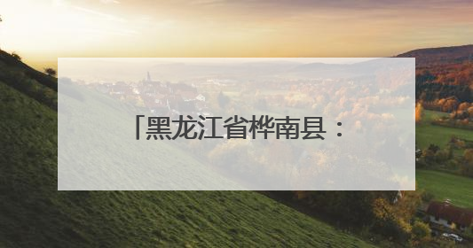 黑龙江省桦南县：精修绿韵绘新景 细护芳枝映晴空