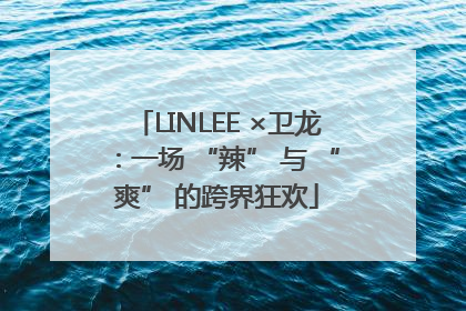 LINLEE ×卫龙：一场 “辣” 与 “爽” 的跨界狂欢